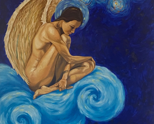 Pléyades 80x120 Óleo sobre tela